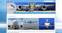 Desktop Screenshot of mtha-aviation.co.za