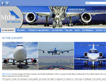 Tablet Screenshot of mtha-aviation.co.za
